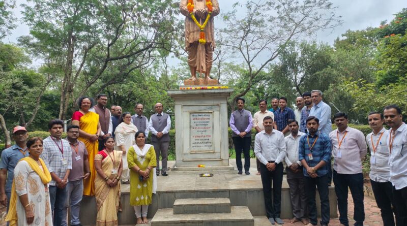 शिवाजी विद्यापीठात कर्मवीर भाऊराव पाटील जयंती उत्साहात