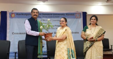 Inauguration of “Conversational English for Sanskrit Students” Professional Training at Kavikulguru Kalidas Sanskrit University