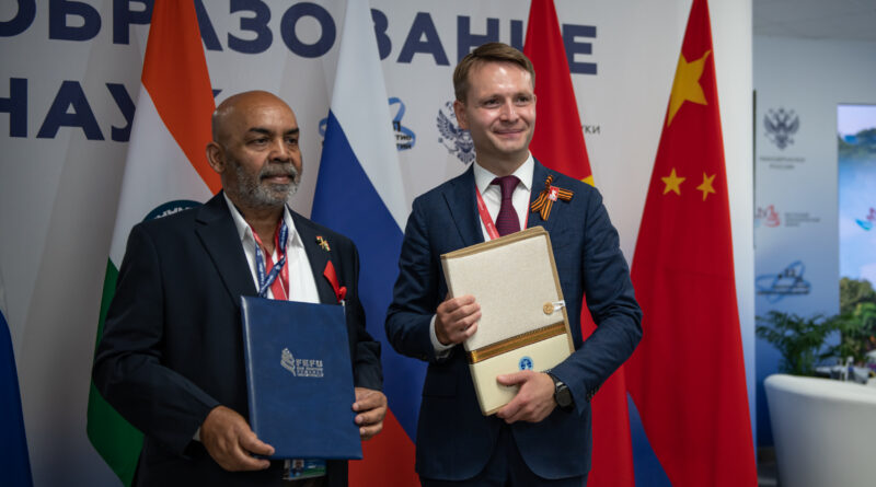 Tezpur University Signs MoU with Far Eastern Federal University of Russia