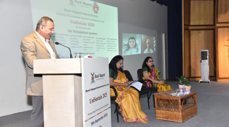 ‘Unistain 2025’ initiative launched at Bharati Vidyapeeth-deemed tobe university