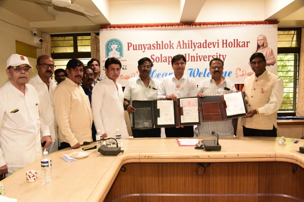 Punyashlok Ahilyadevi Holkar Solapur University and District Cricket Association sign historic MoU