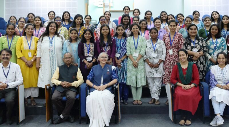 The role of nurses in India is important in the future at the global level – Vice Chancellor Lt. Gen. Madhuri Kanitkar