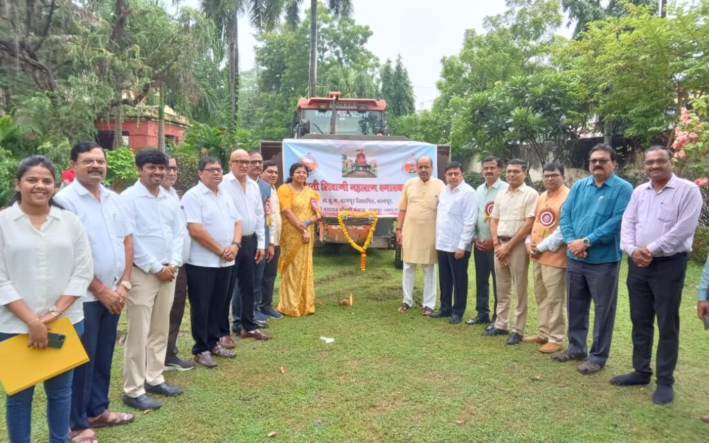 Rashtrasant Tukadoji Maharaj Nagpur University begins construction of a grand statue of Chhatrapati Shivaji Maharaj
