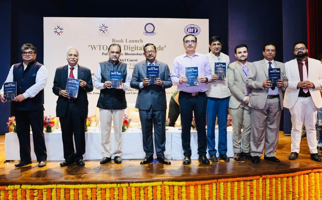 Grand launch of the book “WTO and Digital Trade” in association with Dharmashastra National Law University