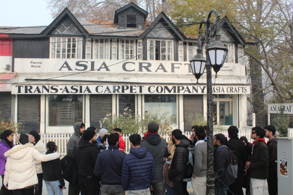 IUST Architecture Department Holds Colonial Heritage Walk in Srinagar