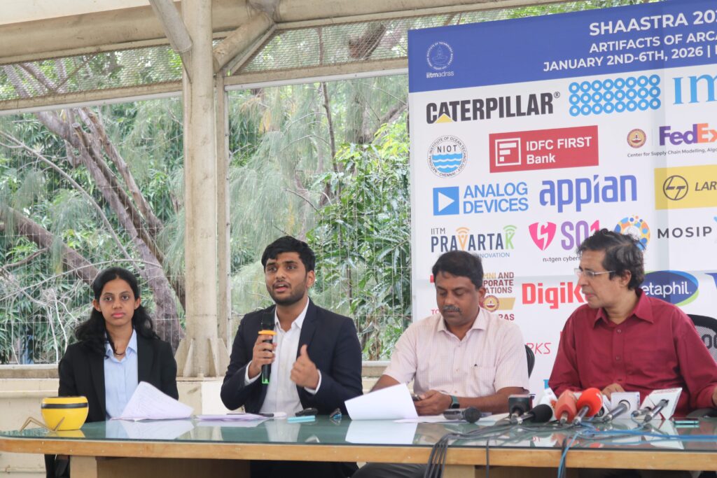 IIT Madras Annual Tech Festival 'Shastra 2026' from 2nd to 6th January