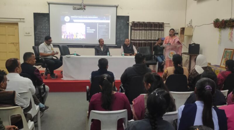 The Swayamsiddha and APAAR (ABC) ID training of Rashtrasant Tukadoji Maharaj Nagpur University has been successfully completed.