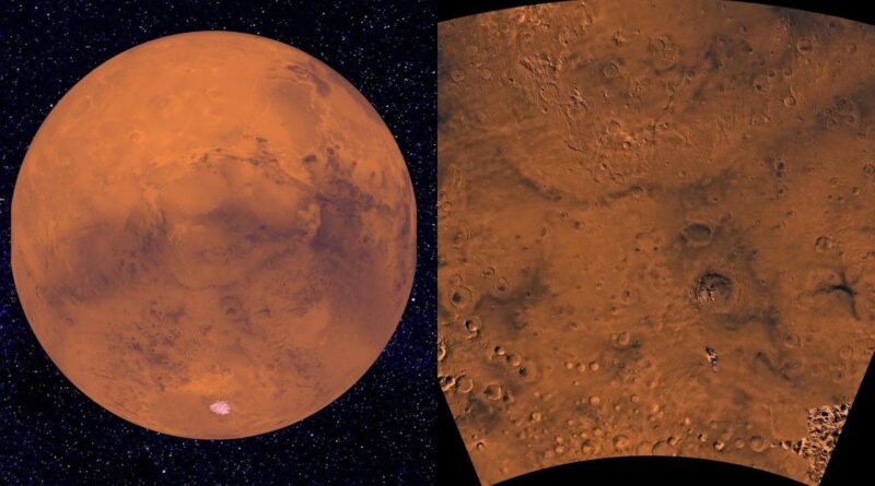 New evidence of ancient climate change in Mars' Thomasian Highlands; IIT Mumbai study