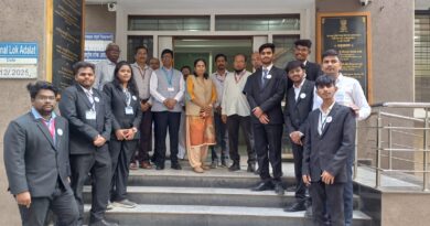 MNLU Chhatrapati Sambhajinagar Faculty and Students Participate Actively in National Lok Adalat