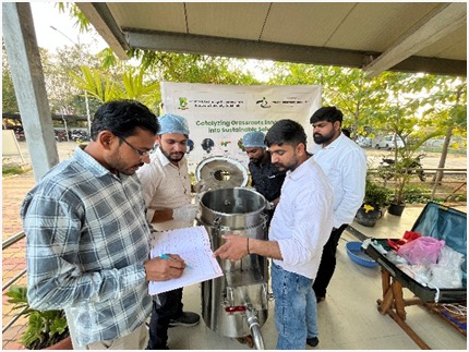 Gondwana University's STRC has launched a village-level technology initiative in the district.