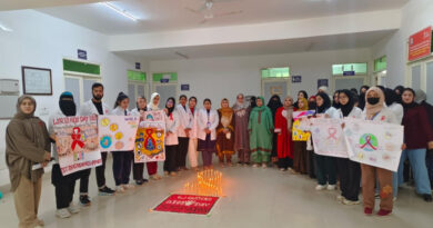 World AIDS Day Observed at Syed Mantaqi Memorial College, IUST 