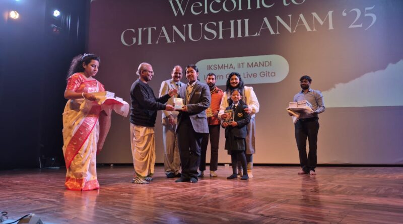 IIT Mandi Celebrates Gita Jayanti with ‘Gitanushilanam 2025’