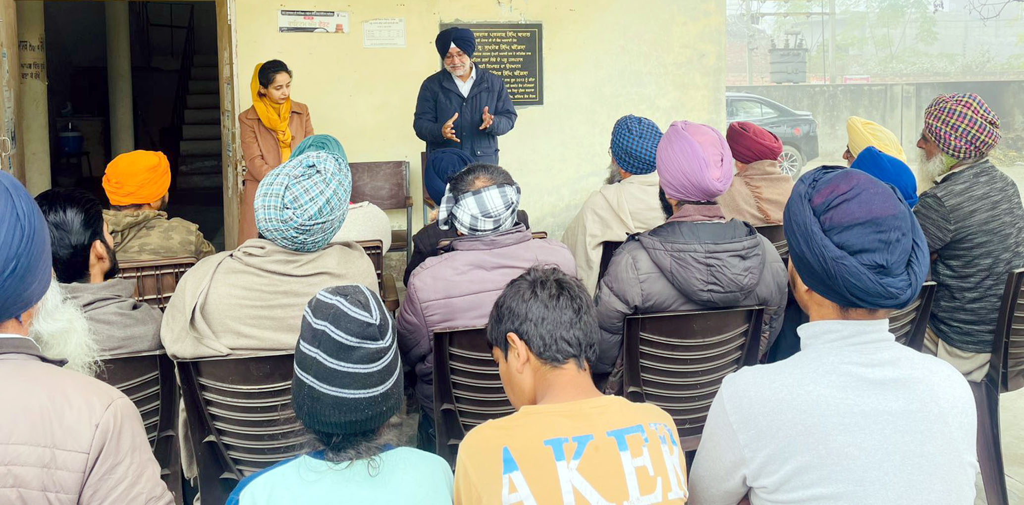 Guru Angad Dev Veterinary and Animal Sciences University organised a winter management camp under ICAR Farmer FIRST Project