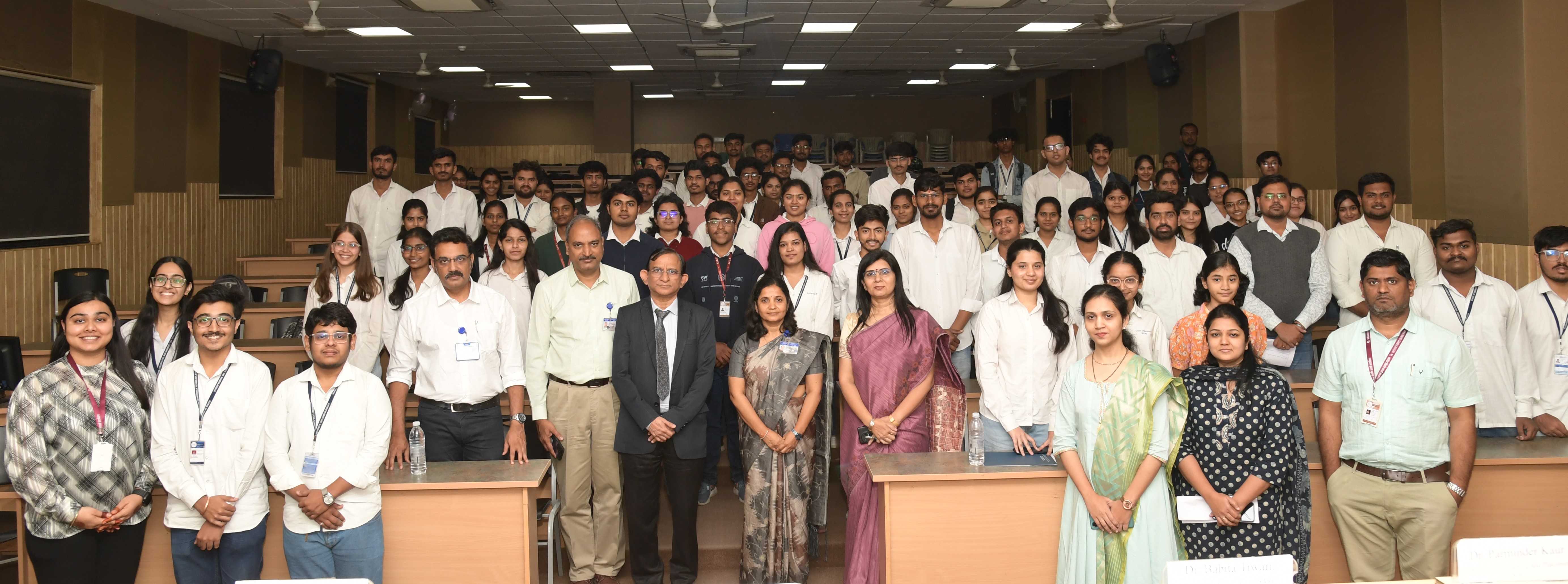 Scientists from the Bhabha Atomic Research Centre interacted directly with students at MGM University.