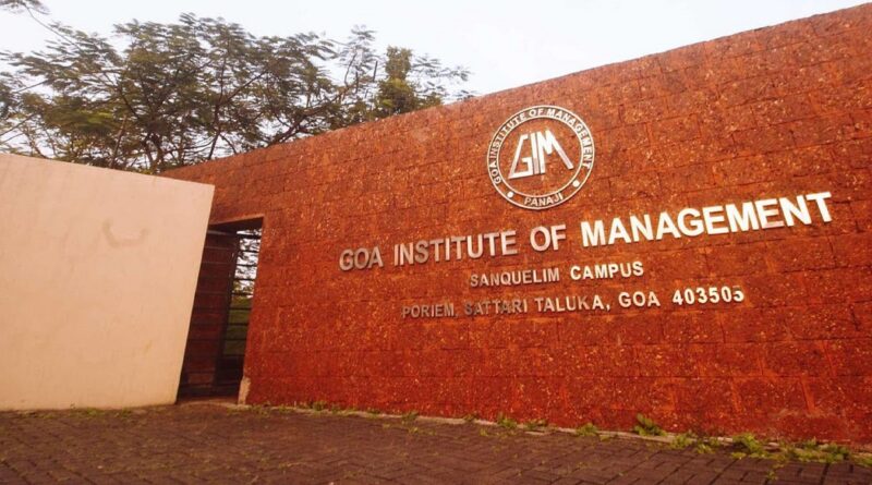 Goa Institute of Management GIM GATE