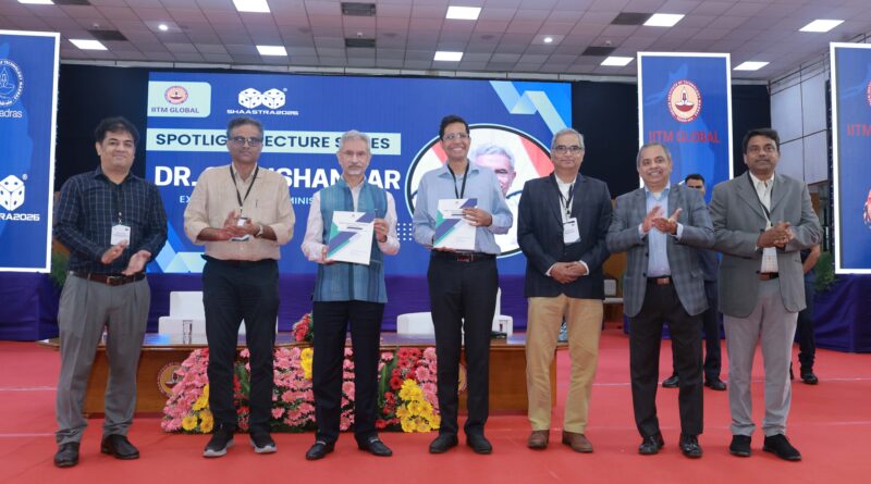 External Affairs Minister Dr S Jaishankar launches IITM Global to make IIT Madras world’s first Multinational University