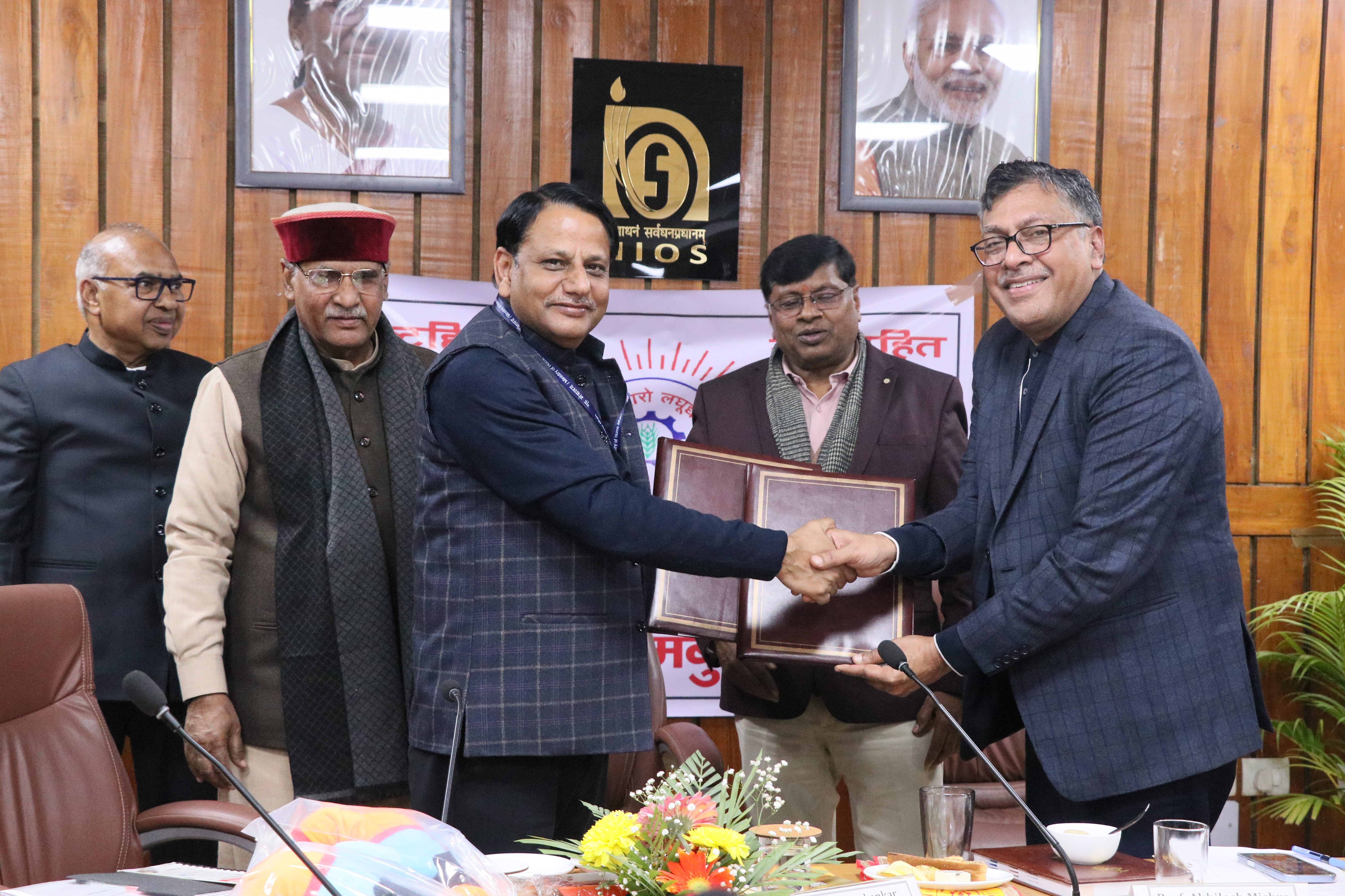 National Institute of Open Schooling Signs Letter of Intent with Laghu Udyog Bharati