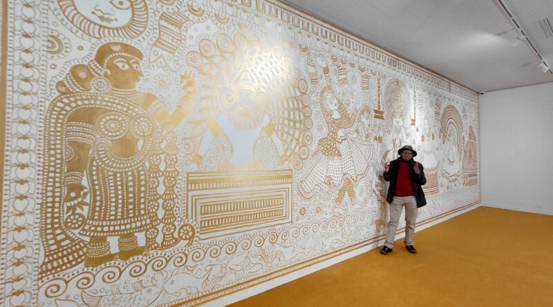 Banaras Hindu University Faculty’s Mural Project in Paris