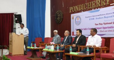 Pondicherry University Organises ICSSR-Sponsored National Seminar