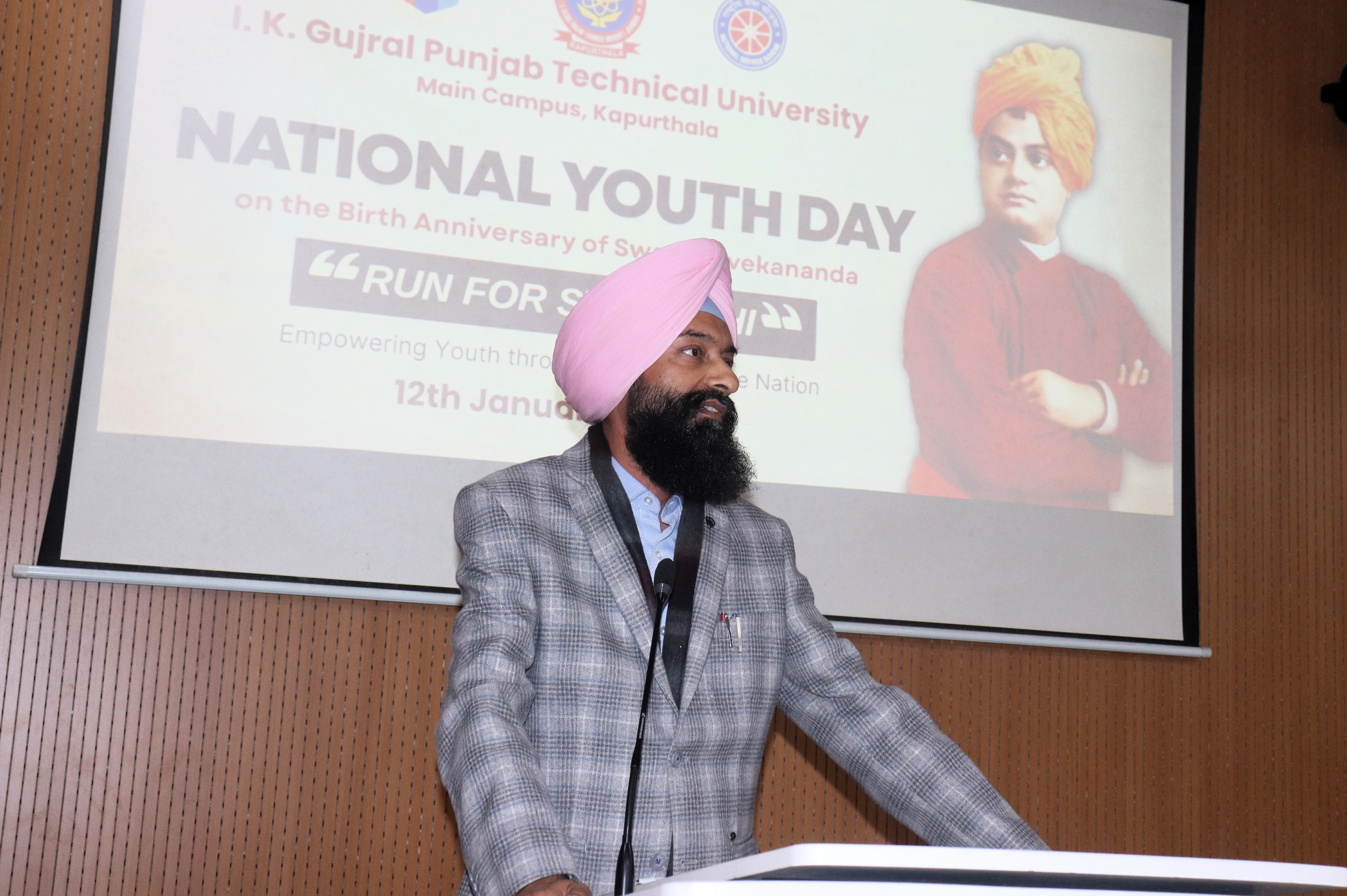 I.K. Gujral Punjab Technical University Celebrates National Youth Day