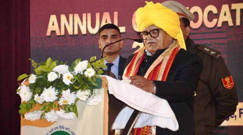 Governor Shri Gulab Chand Kataria Graces BFUHS Annual Convocation