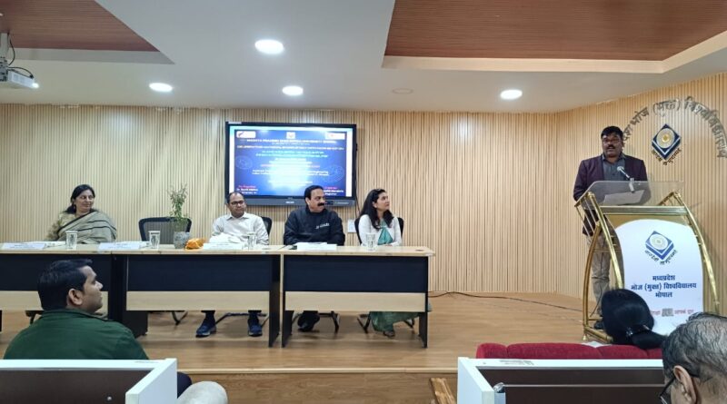 National Startup Day 2026: Workshop on AI Industry 4.0 at Madhya Pradesh Bhoj Open University