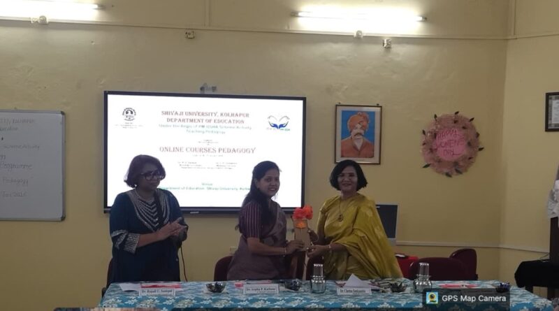 A two-day workshop on the pedagogy of online courses under PM-Usha was organized at Shivaji University, Kolhapur.