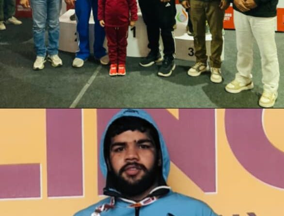 Gondwana University, All India Wrestling Games 2025-26, University Sports News, Wrestling Championship India, Gondwana University Gadchiroli, CampusKatta Sports News, Gondwana University achieved remarkable success, winning gold and silver medals at the All India Wrestling Games 2025-26, गोंडवाना विद्यापीठ, ऑल इंडिया रेसलिंग गेम्स २०२५–२६