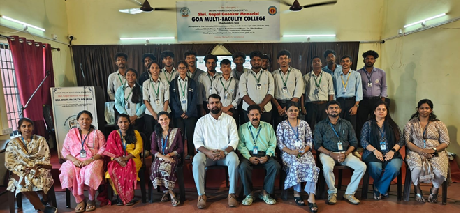 Talk on Goan Identity and Cultural Heritage Held at Goa Multi-Faculty College