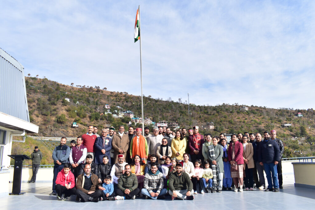 HPNLU, Shimla Celebrates 77th Republic Day 