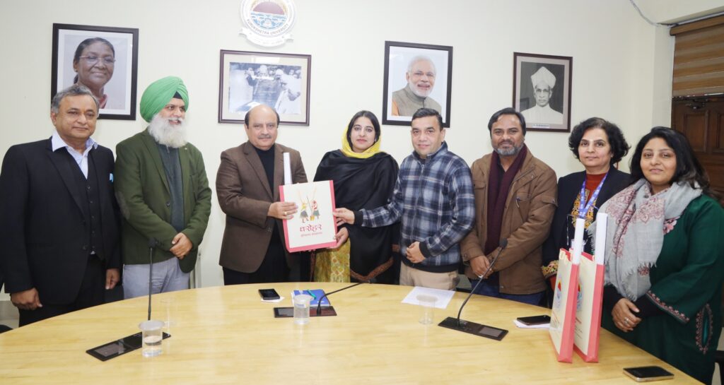 Youth from Kashmir and Haryana Act as Ambassadors of National Unity and Cultural Harmony - Prof. Somnath Sachdeva