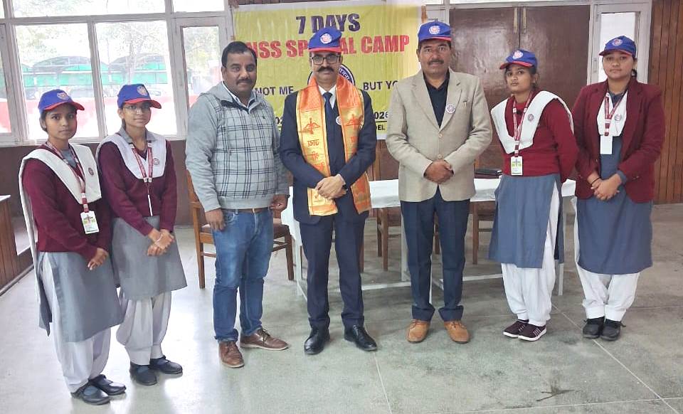 Seven days NSS camp at University Senior Secondary Model School of Kurukshetra University