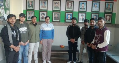 Tribute to Martyred Soldiers on the occasion of Army Day at Central University of Haryana