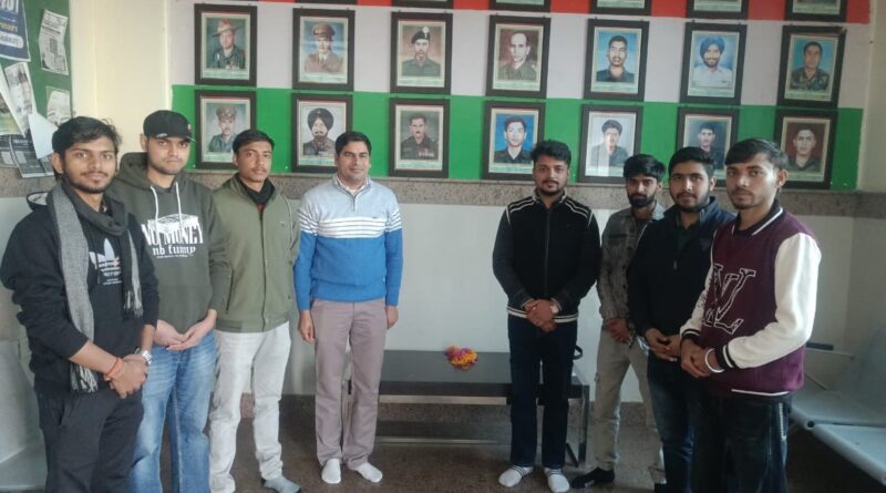 Tribute to Martyred Soldiers on the occasion of Army Day at Central University of Haryana