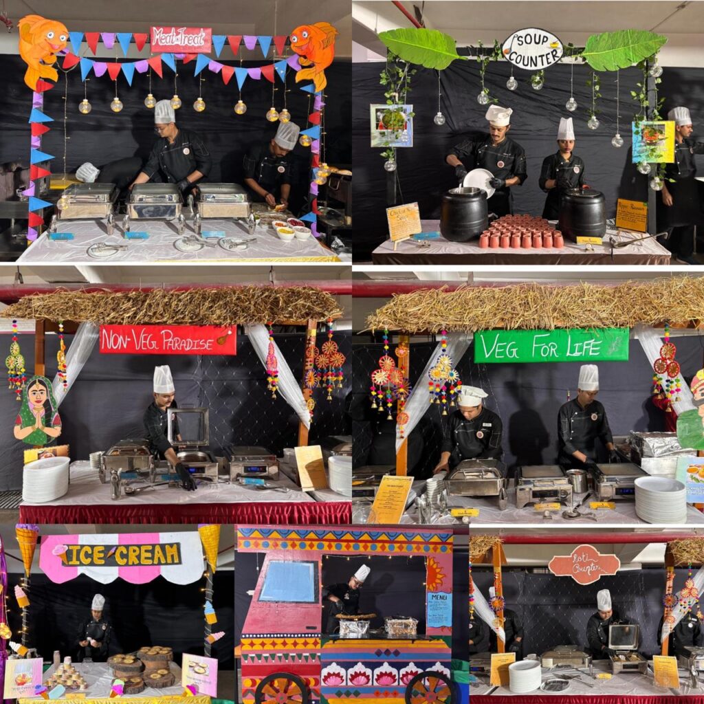 महाराष्ट्र राज्य हॉटेल मॅनेजमेंट आणि केटरिंग टेक्नॉलॉजी संस्था येथे “द ग्रेट इंडियन कार्निव्हल” आयोजन The "Great Indian Carnival" is being organized at the Maharashtra State Institute of Hotel Management and Catering Technology.