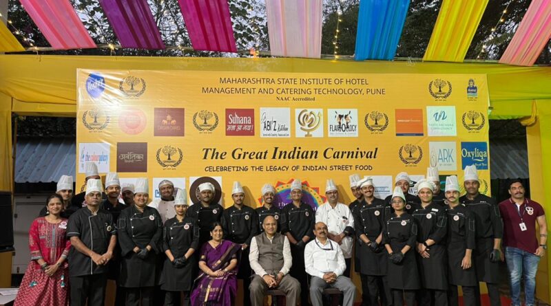 The "Great Indian Carnival" is being organized at the Maharashtra State Institute of Hotel Management and Catering Technology.
