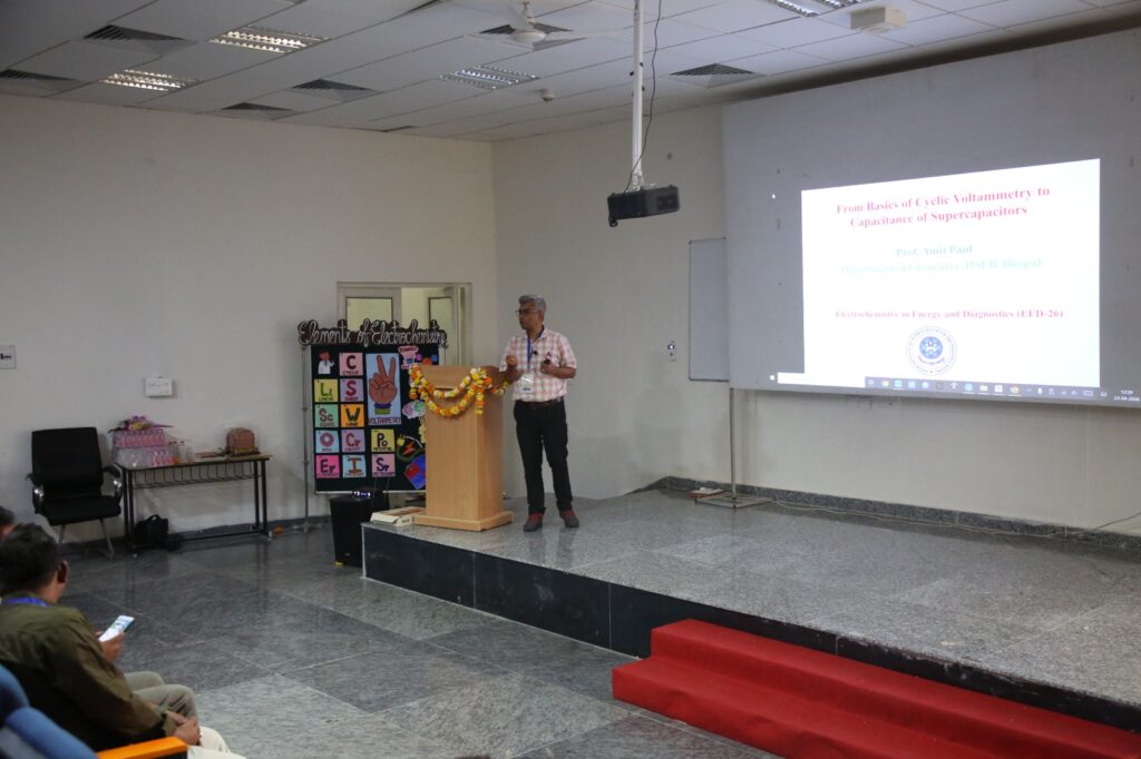 
373
Three day international on “Electrochemistry in Energy and Diagnostics” at Central University of Rajasthan