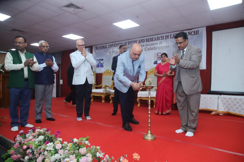 NUSRL Ranchi Marks 17th Foundation Day with Grandeur