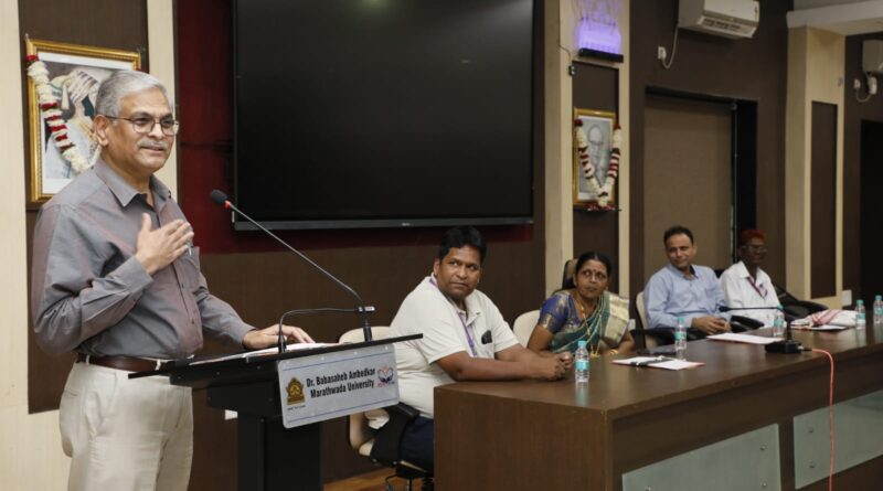 Staying Active is the Key to a Happy Life – Vice-Chancellor Dr. Vijay Phulari Affirms | BAMU Farewell Ceremony