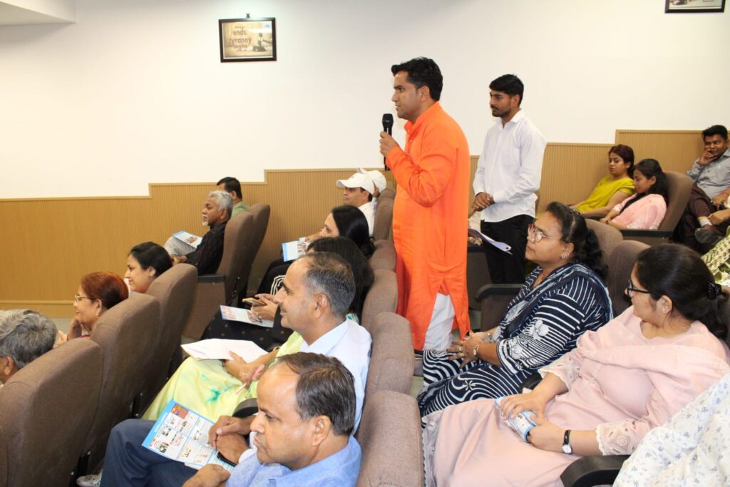 Special Dialogue at Singhania University on West Asia Crisis,