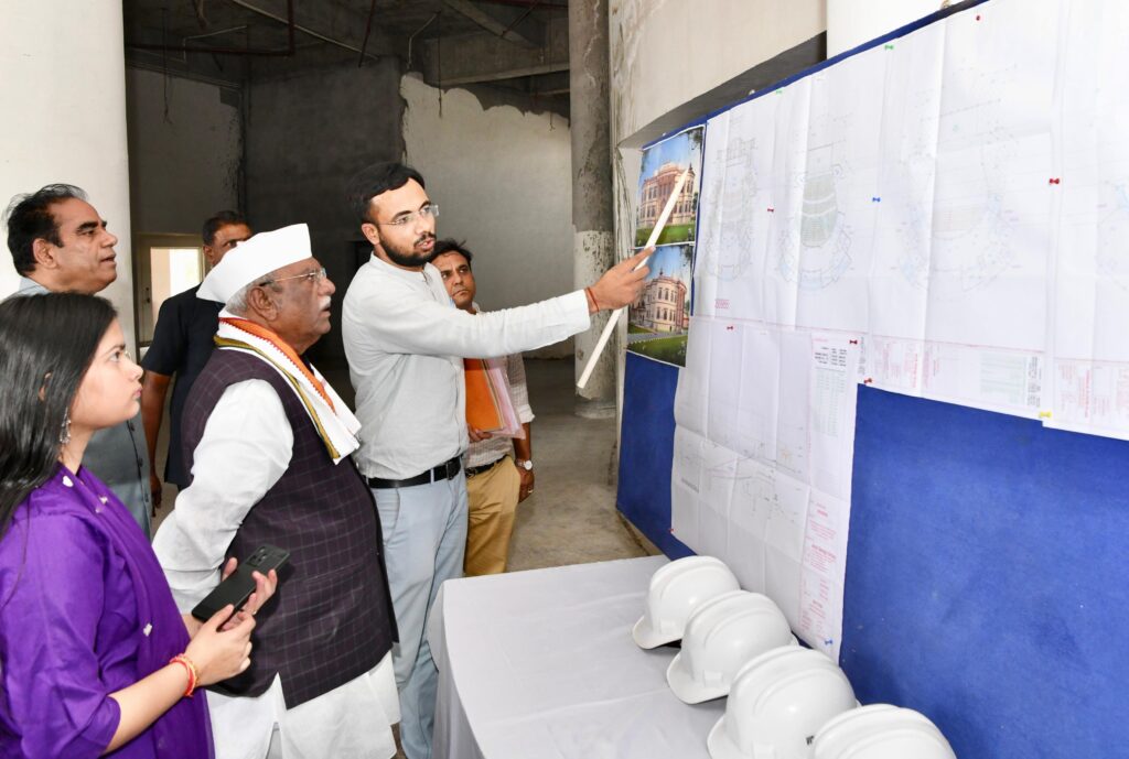 Governor Haribhau Bagde inaugurated development works at Pandit Deendayal Upadhyay Shekhawati University