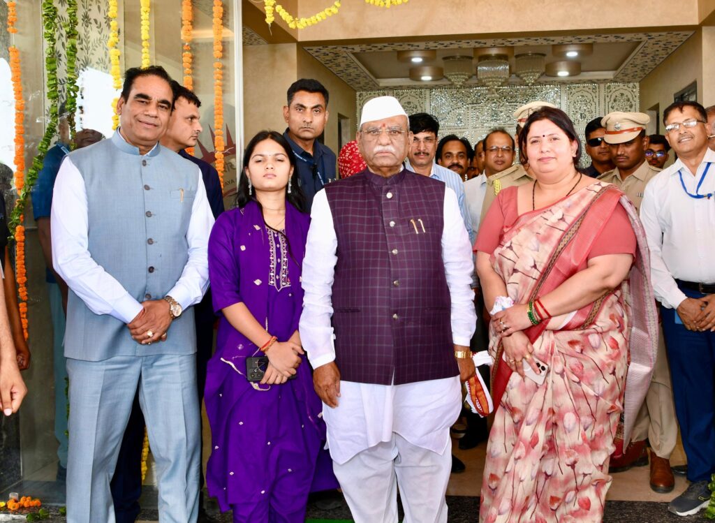 Governor Haribhau Bagde inaugurated development works at Pandit Deendayal Upadhyay Shekhawati University